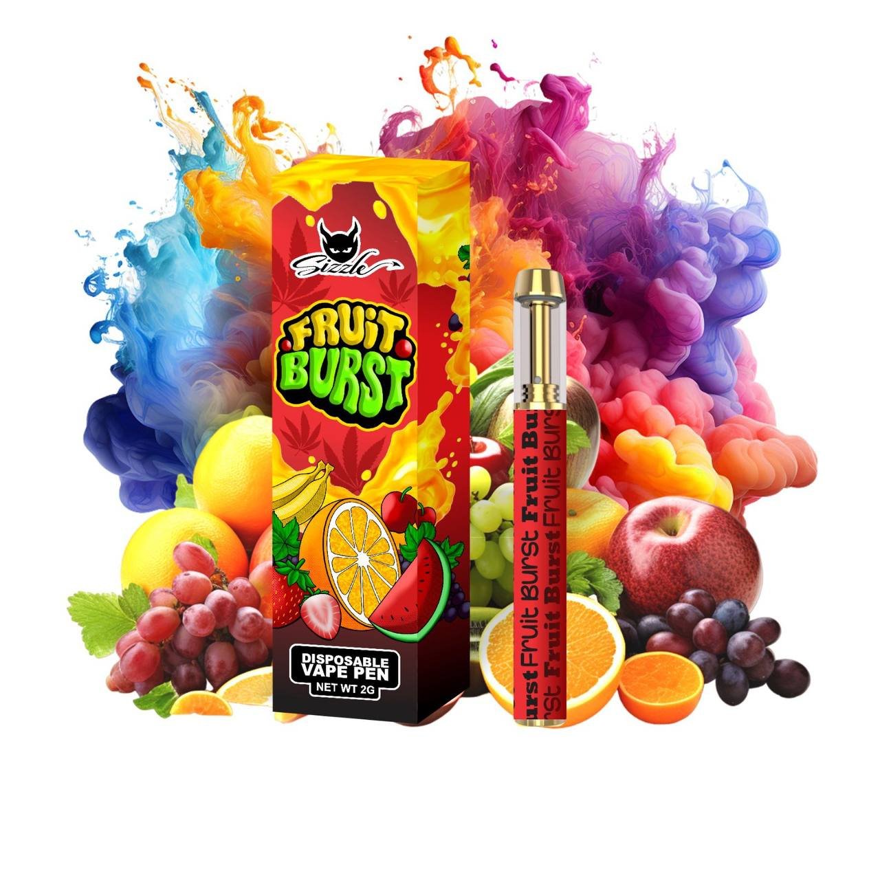 Sizzle – Fruit Burst Disposable Vape Pen 2g