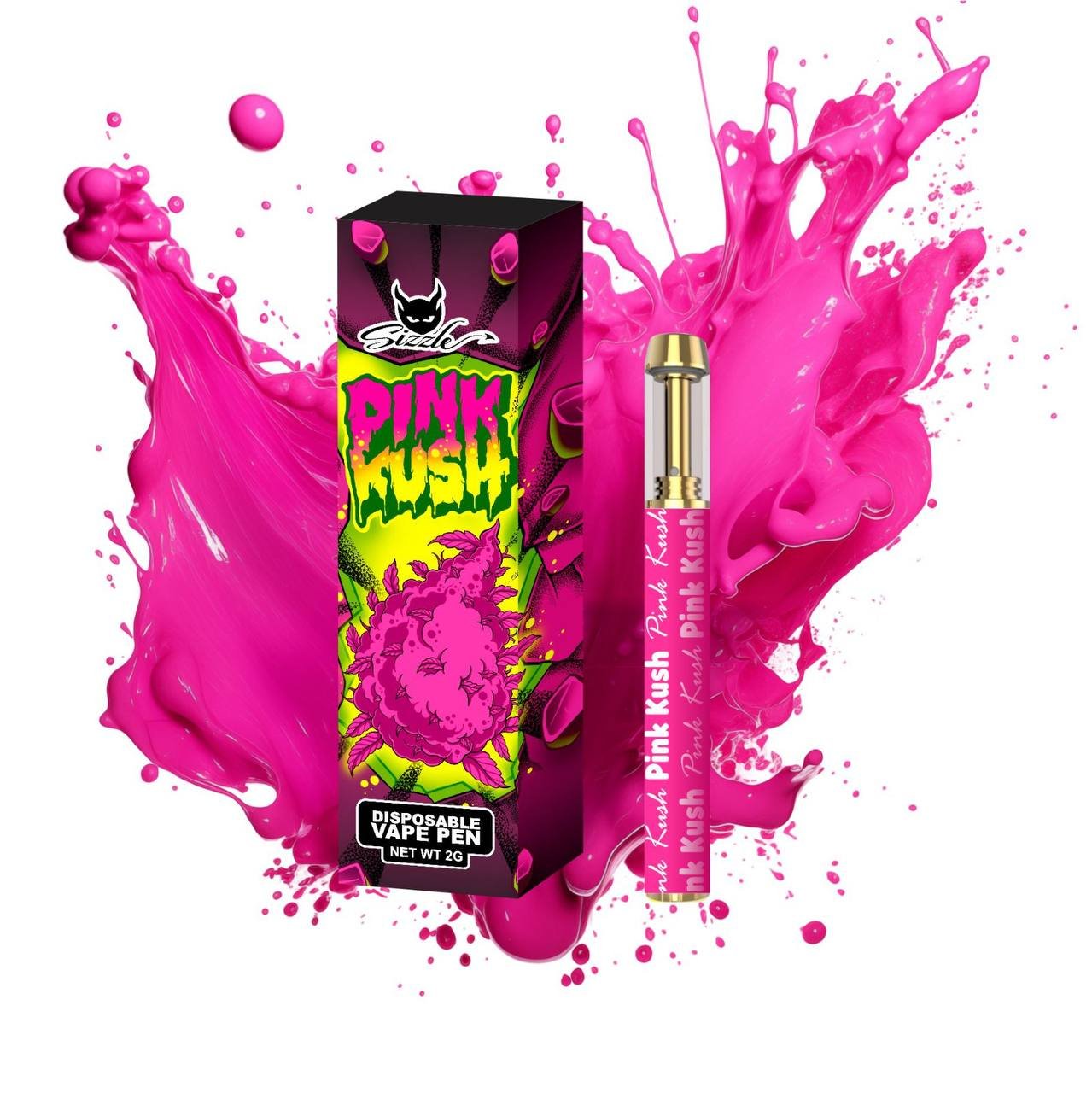 Sizzle – Pink Kush Disposable Vape Pen 2g