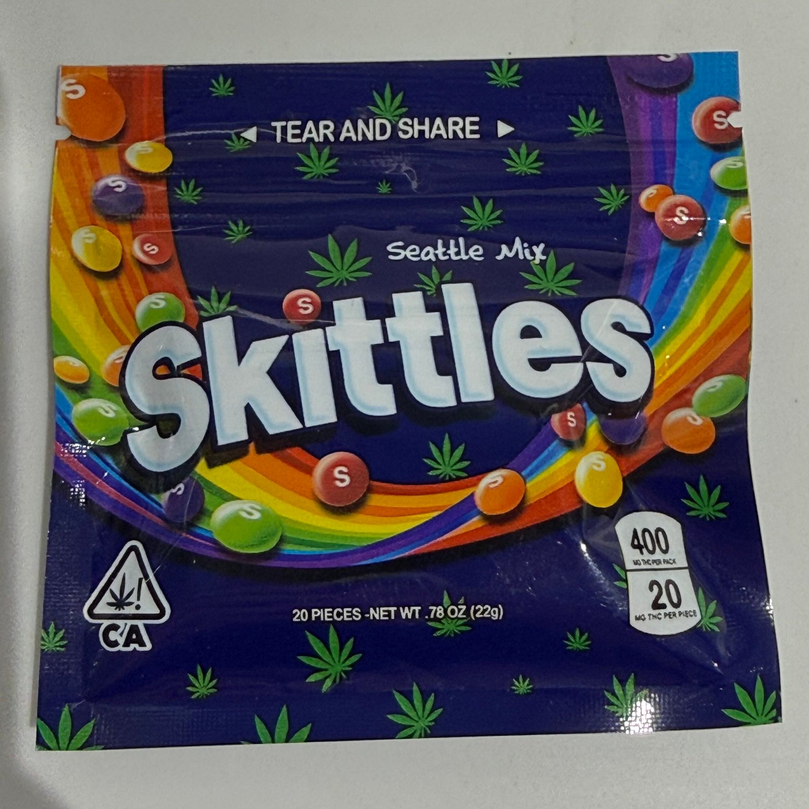 Blue – Skittles 500mg