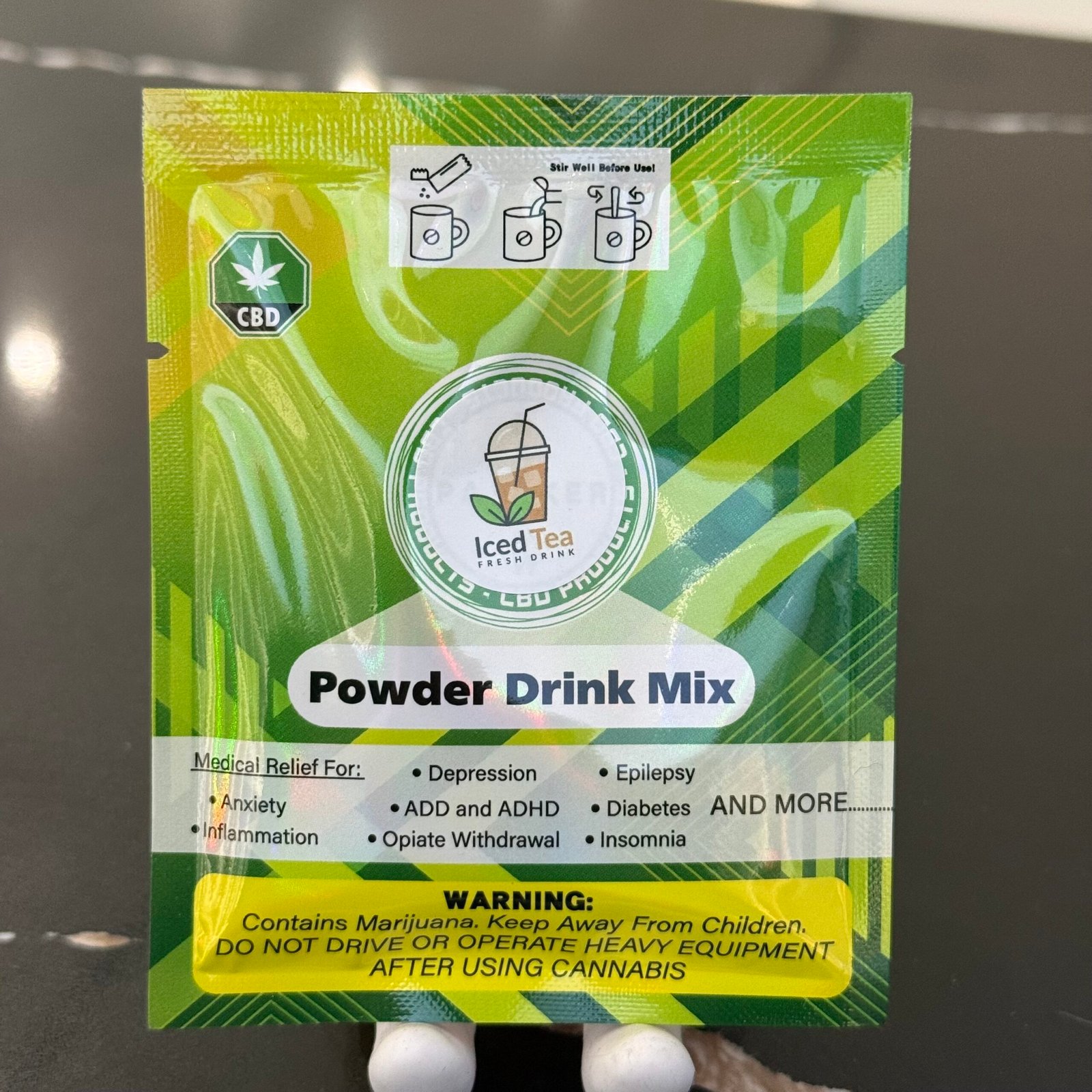 Parker Barrow – CBD – Mixed Drink 50mg – Iced Tea