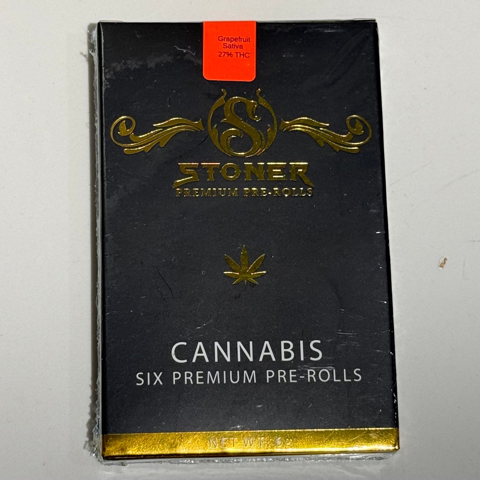 Grapefruit – Stoner 6 Pack Pre-Rolls (Sativa)